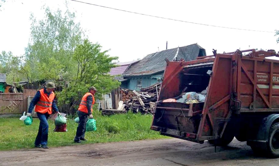 Вывоз мусора из частного дома в Шахтах в октябре