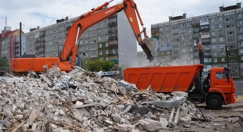 Профессиональный вывоз строительного мусора в Шахтах в октябре