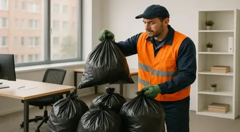 Уборка и вывоз мусора после мероприятий в Шахтах в октябре
